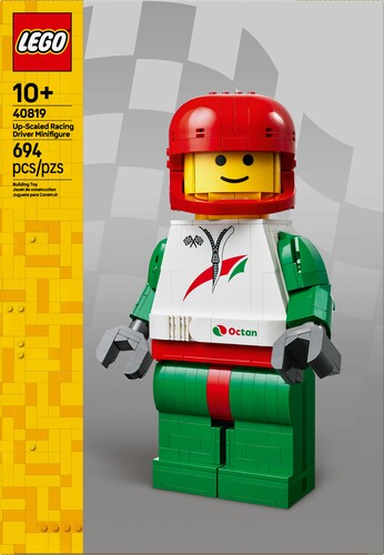 LEGO LEGO 40819 Up-Scaled Racing Driver Minifigure 673419408868