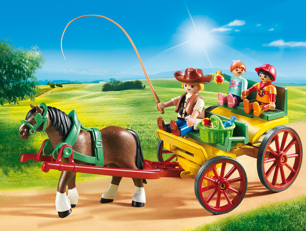 Playmobil Playmobil 6932 Calèche avec attelage 4008789069320