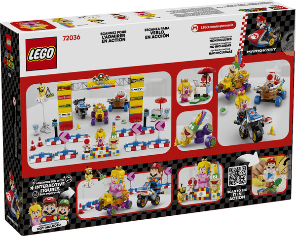 LEGO LEGO 72036 Mario Kart™ – Bébé Peach et ensemble de grand prix 673419405676