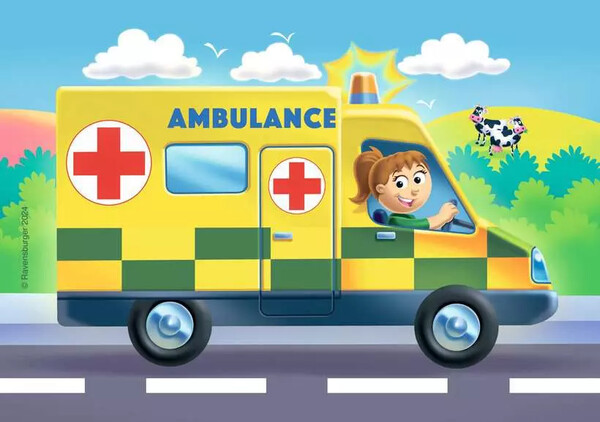 Ravensburger casse-tête Casse-tête 2-3-4-5 progressif Rescue Vehicles 4005555040644