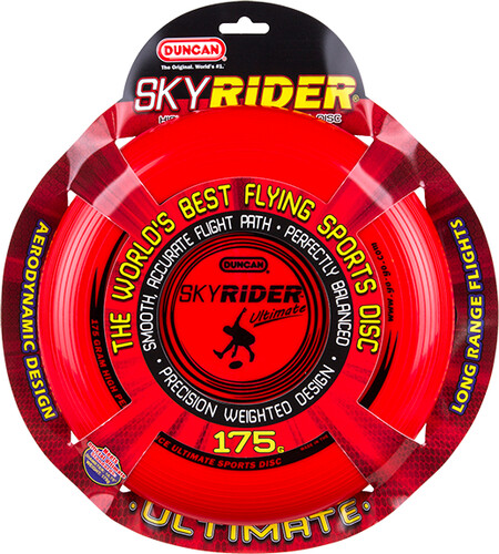 Duncan Disque Ultimate 175g Sky Rider rouge *