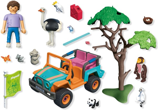 Playmobil Playmobil 71854 Animals & Friends Promenade en tout-terrain colore 4008789718549