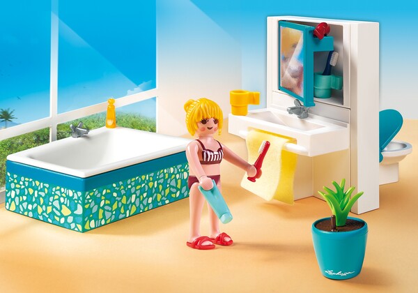 Playmobil Playmobil 5577 Salle de bain avec baignoire (juil 2015) 4008789055774