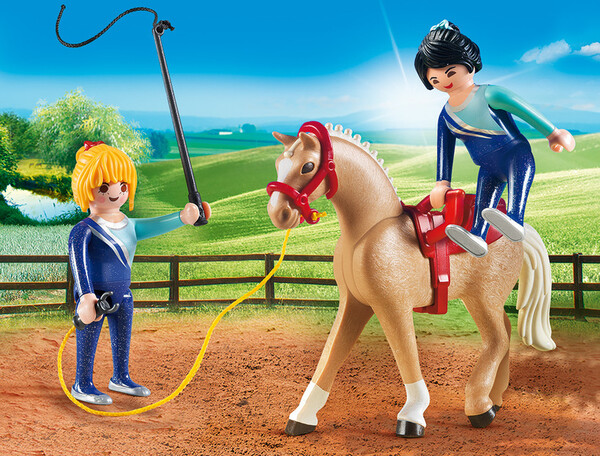 Playmobil Playmobil 6933 Voltigeuses et cheval 4008789069337