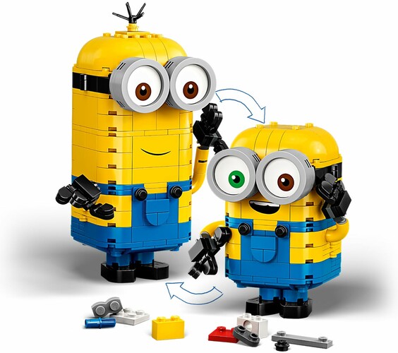 LEGO LEGO 75551 Les maxi-Minions et leurs repaires 673419320191
