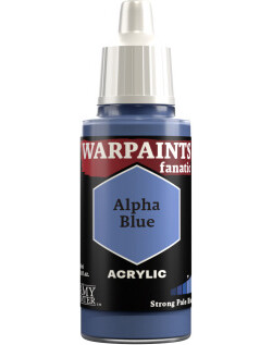 The Army Painter Warpaints: fanatic acrylic alpha blue 5713799302204