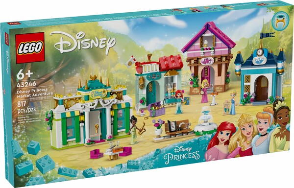 LEGO LEGO 43246 Les aventures des princesses Disney au marché 673419390071