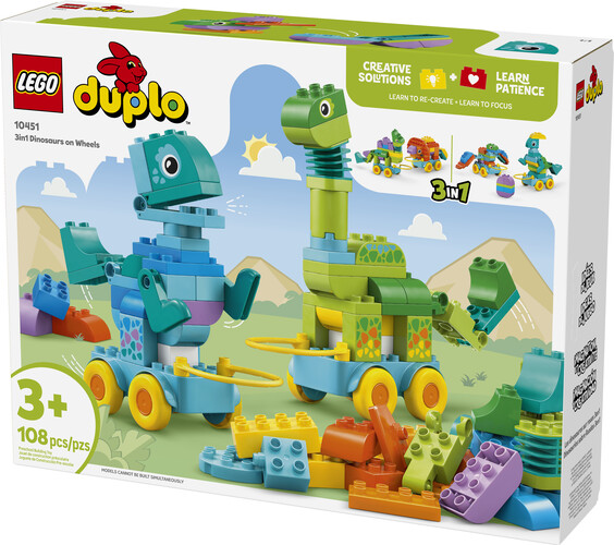 LEGO LEGO 10451 Dinosaures sur roues 3-en-1 673419405775