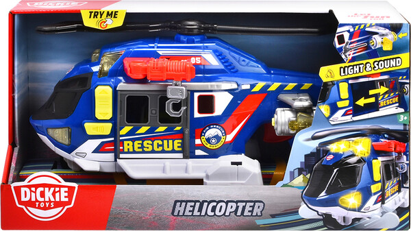 Dickie Toys City Heroes - hélicoptère son et lumière 39 cm 4006333084683