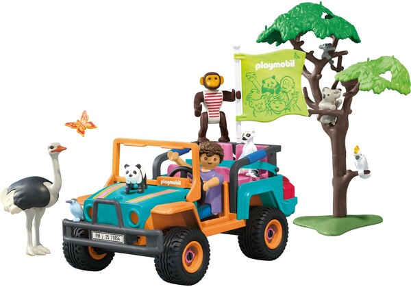 Playmobil Playmobil 71854 Animals & Friends Promenade en tout-terrain colore 4008789718549