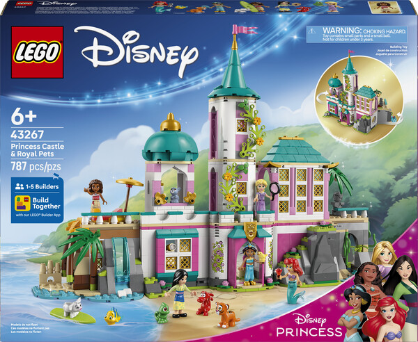 LEGO LEGO 43267 Le château des princesses et les animaux royaux 673419404150