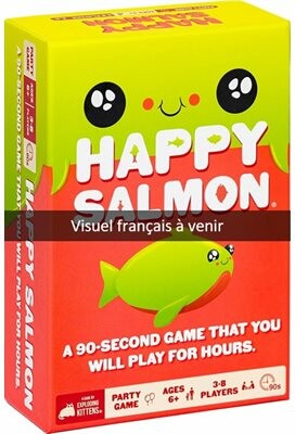 Exploding Kittens Happy Salmon (fr) base 810083043944
