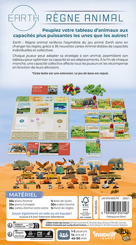 Lucky Duck Games Earth (fr) ext Règne Animal 5905965253148