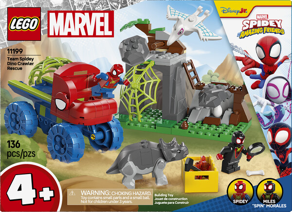 LEGO LEGO 11199 Sauvetage de l’équipe Spidey en dino-véhicule 673419404365