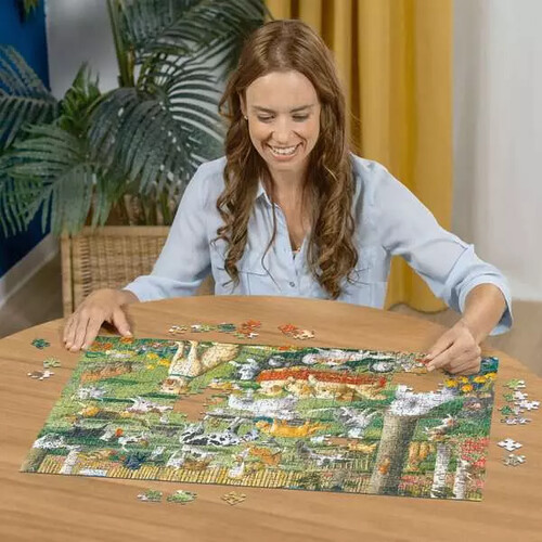 Ravensburger casse-tete Casse-tête 500 Large Au parc du chien 4005556148707