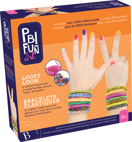 PBI Fun Art Créer des bracelets en élastiques (fr/en) 727565060859