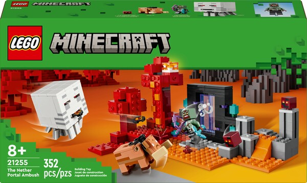 LEGO LEGO 21255 L'embuscade au portail du Nether 673419388498