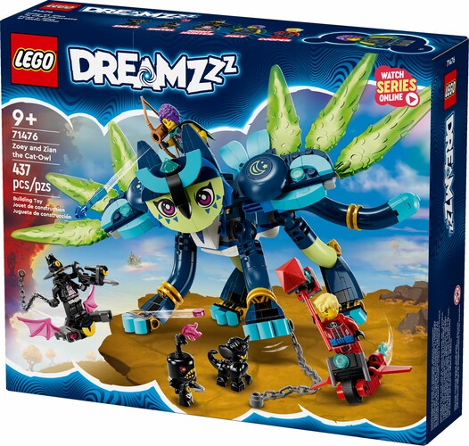 LEGO LEGO 71476 Zoey et Zian, le chat-hibou 673419389365