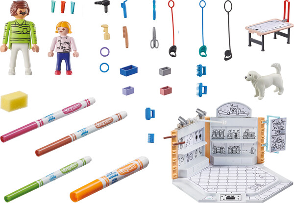 Playmobil Playmobil 71514 Couleur - Salon pour chiens 4008789715142