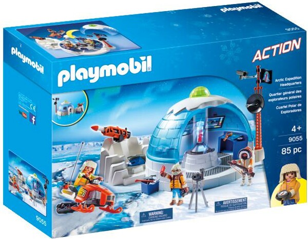 Playmobil Playmobil 9055 Quartier général des explorateurs polaires 4008789090553