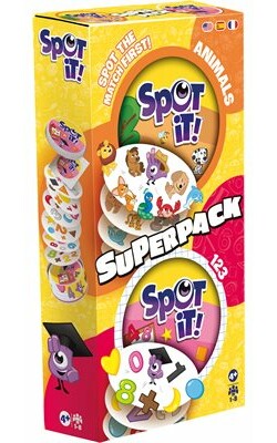 Zygomatic Spot it! - super pack animals / 1,2,3 / oct 4 3558380122784
