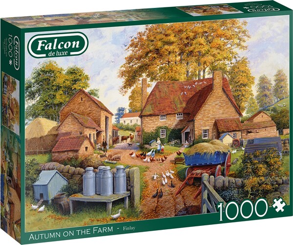 Falcon de luxe Casse-tête 1000 Automne sur la Ferme 8710126112748