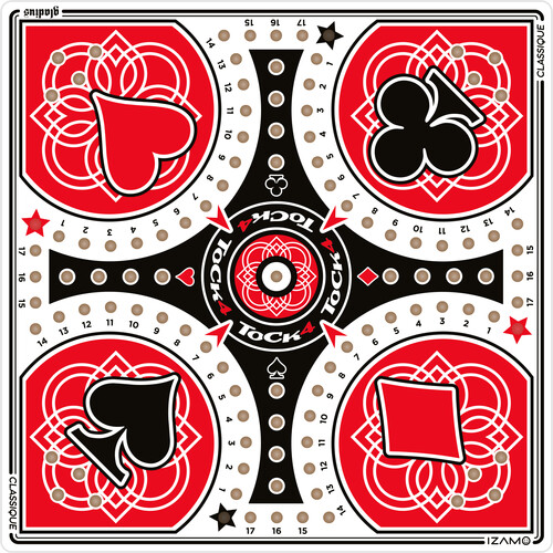 Gladius Bois toc/tock jeu 4 joueurs Classique 20'' (fr/en) 620373000126