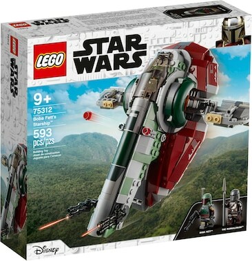 LEGO LEGO 75312 Star Wars Le vaisseau de Boba Fett 673419340601