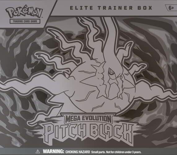 Pokémon Pokemon Mega Evolution 05 - Pitch Black - elite trainer box 196214157422