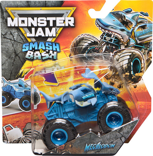 Monster Jam monster jam - 1:64 camion smash & bash *