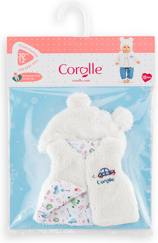 Corolle Corolle vêtement (30cm) - Week-end à Paris - ensemble d'hiver 4062013111087