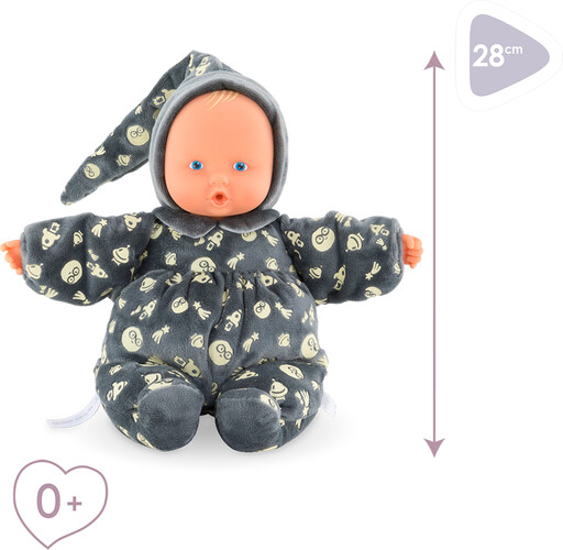 Corolle Corolle mon doudou (28cm) - Babipouce Glow in the Dark 4062013020129