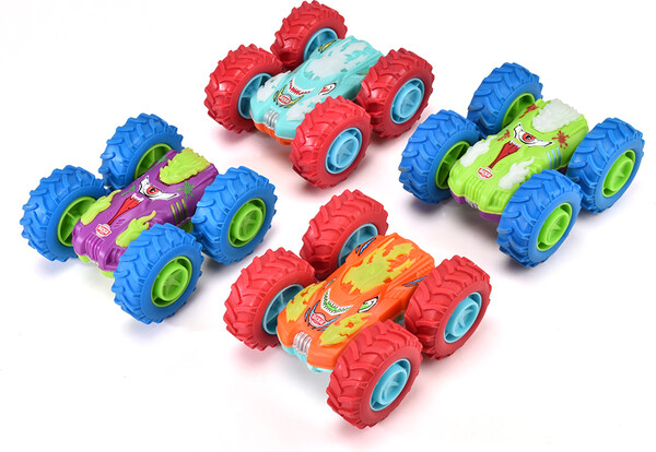 Dickie Toys dickie - véhicule à friction 10 cm monster flippy 4006333088674