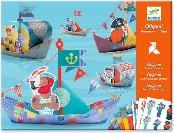 Djeco Origami bateaux sur l'eau (fr/en) 3070900087798