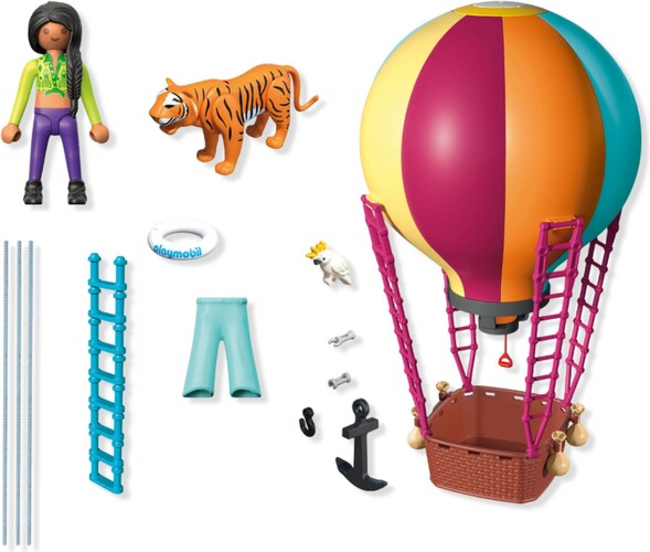 Playmobil Playmobil 71853 Animals & Friends Voyage en mongolfiere 4008789718532