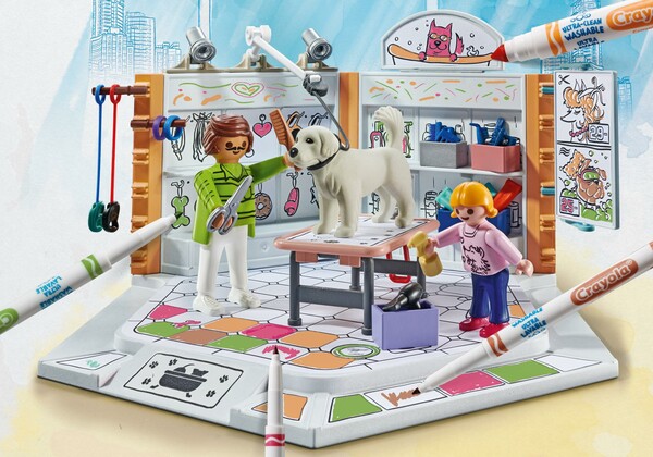 Playmobil Playmobil 71514 Couleur - Salon pour chiens 4008789715142