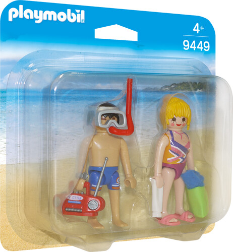 Playmobil Playmobil 9449 Duo Couple de vacanciers 4008789094490