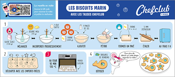 Chefclub Chefclub - Emporte-pièces Biscuits marins 3760312840257