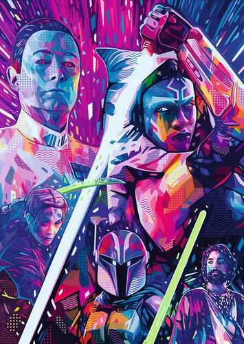 Ravensburger Casse-tête 500 Large Star Wars - Ahsoka 4005555013402
