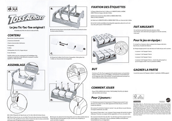 jeu toss across 887961560558