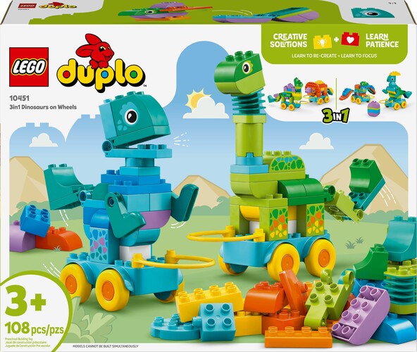 LEGO LEGO 10451 Dinosaures sur roues 3-en-1 673419405775