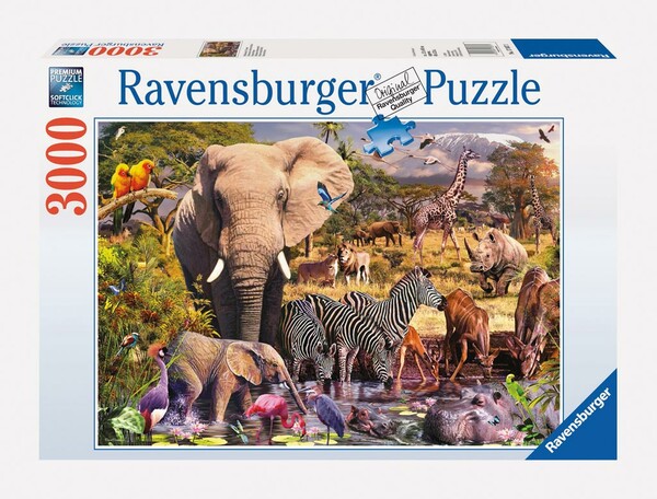 Ravensburger Casse-tête 3000 animaux 4005556170371