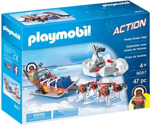 Playmobil Playmobil 9057 Explorateur avec chiens de traineau 4008789090577