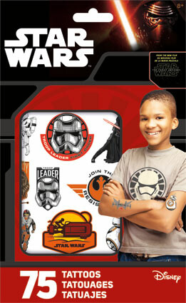 Trends International Tatouages Star Wars VII Le Réveil de la Force, sac de 75 (fr/en) 042692040292