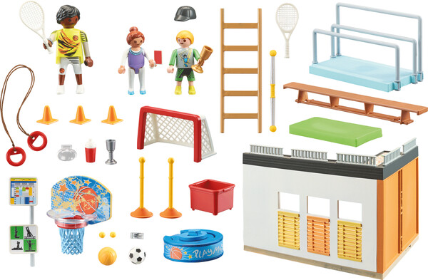 Playmobil Playmobil 71328 Agrandissement du gymnase 4008789713285