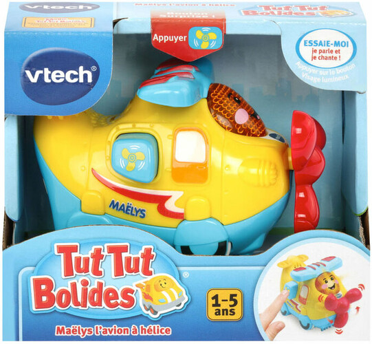 VTech VTech Tut Tut Bolides Vehicule Maëlys, l'avion à hélice (fr) 3417765169052
