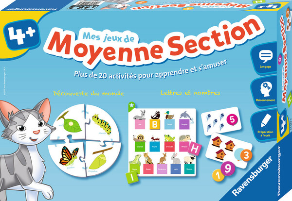 Ravensburger Jeu éducatif Mes jeux de moyenne section (fr) 4005556245239