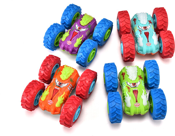 Dickie Toys dickie - véhicule à friction 10 cm monster flippy 4006333088674