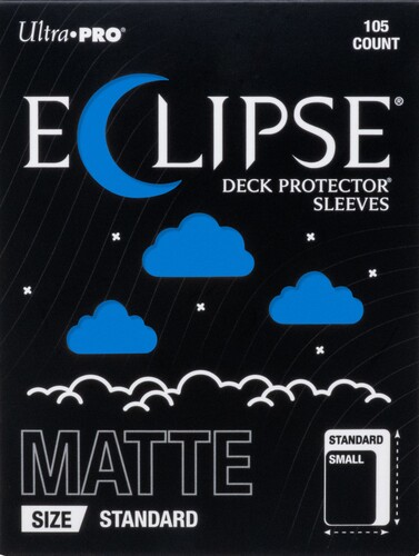 Ultra PRO Protecteurs de cartes Standard Eclipse PRO-Matte Bleu 105ct 074427166823
