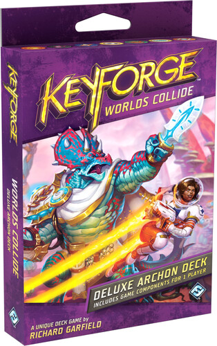 Fantasy Flight Games KeyForge (en) Worlds Collide - deck deluxe 841333110345